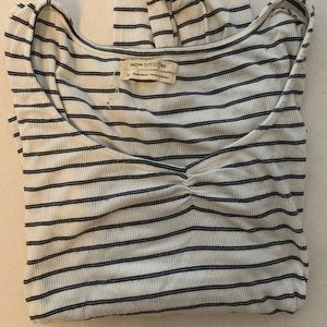 Urban outfitters long sleeve striped tee